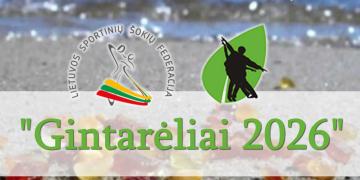 Lietuvos sportinių šokių federacijos kvalifikacinės varžybos „Gintarėliai 2026“ poster