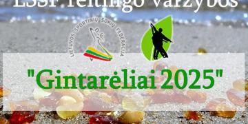 Lietuvos sportinių šokių reitingo varžybos "Gintarėliai 2025" poster