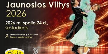 LSŠF sportinių šokių reitingo varžybos (I var.) "Jaunosios Viltys 2026" poster